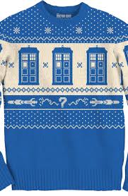 Doctor Who christmas sweater